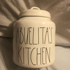 Rae Dunn Abuelita’s Kitchen canister